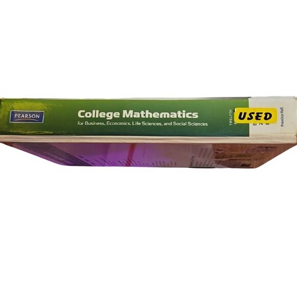 College Mathematics for Business, Economics, Life Sciences, Social Sciences [B2] - Picture 4 of 7